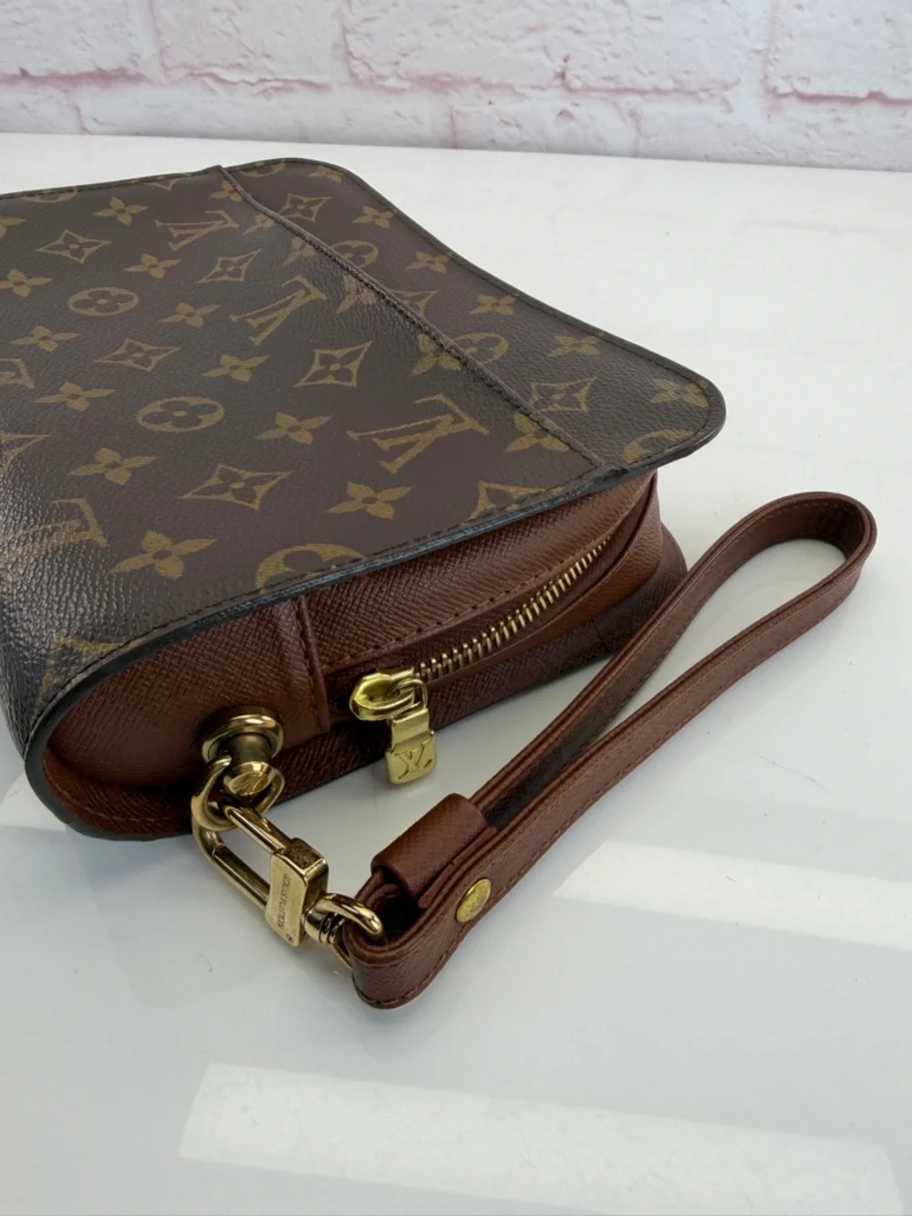 Louis Vuitton Vintage Orsay Monogram Clutch Bag